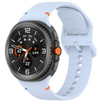 Cinturino in silicone a tinta unita con cuciture xDfind per Samsung Galaxy Watch8 Classic 46mm / Watch8 44mm / 40mm, 20mm