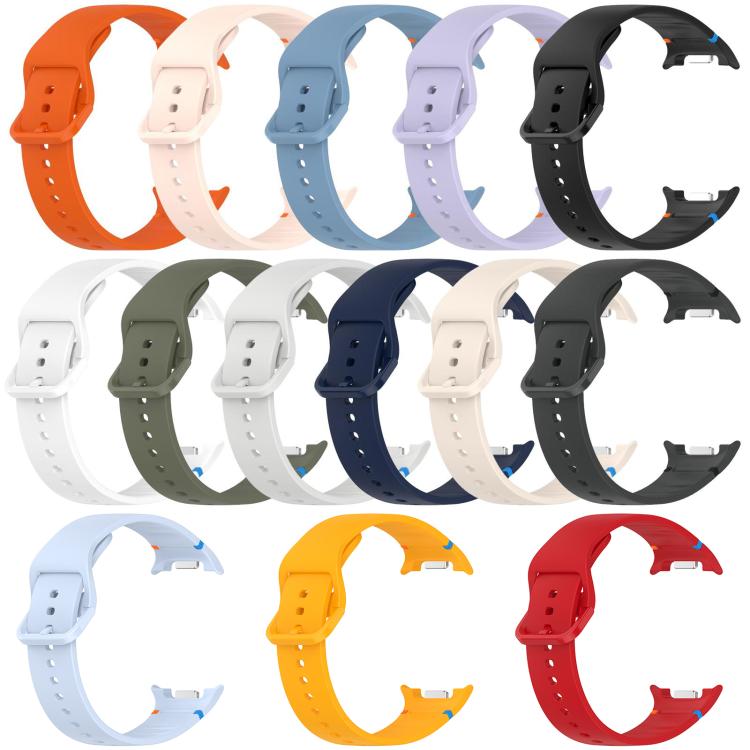 Cinturino in silicone a tinta unita con cuciture xDfind per Samsung Galaxy Watch8 Classic 46mm / Watch8 44mm / 40mm, 20mm