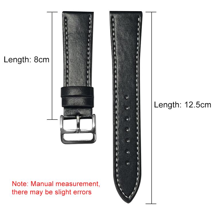 Cinturino per orologio xDfind in pelle con fibbia argentata a sgancio rapido., For Garmin Fenix 7 / 7X / 6X 26mm, For Garmin Fenix 7 / 7X / 6X 22mm