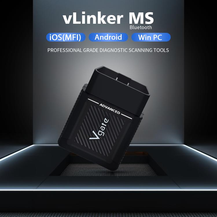 Scanner OBD2 Bluetooth Vgate vLinker MS 12V/24V
