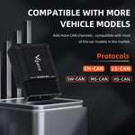 Scanner OBD2 Bluetooth Vgate vLinker MS 12V/24V