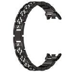 Cinturino per orologio in acciaio inossidabile con diamanti xDfind, For Xiaomi Band 10 Pro / 9 Pro / Redmi Watch 6, For Xiaomi Smart Band 10 / 9 / 8 / NFC 14mm, For Redmi Watch 3 Active / Lite 20mm, For Redmi Watch 3 20mm