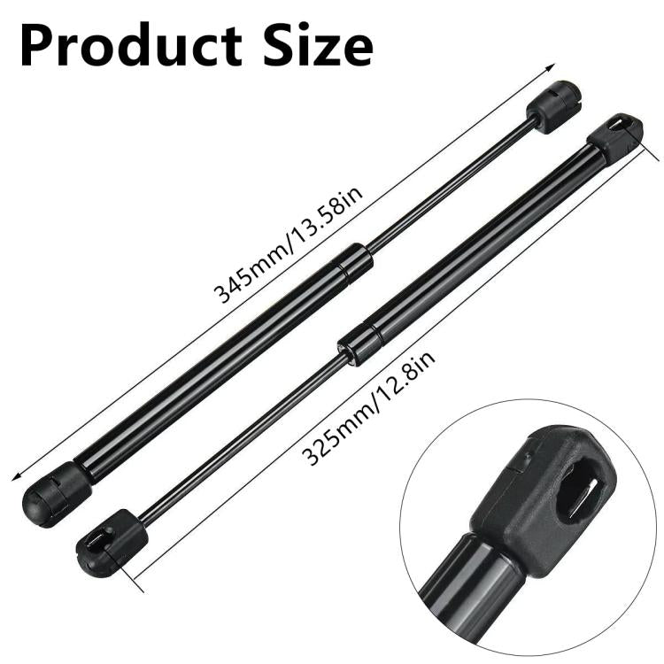 Ammortizzatori lunotto posteriore 325 mm per Toyota Hilux