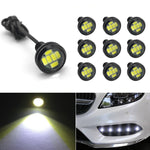 Luce LED Eagle Eye 23mm 6 LED SMD-5730 bianco per moto