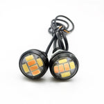 Luce LED Eagle Eye 23mm 6 LED SMD-5730 bianco per moto