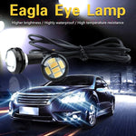 Luce LED Eagle Eye 23mm 6 LED SMD-5730 bianco per moto