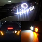 Luce LED Eagle Eye 23mm 6 LED SMD-5730 bianco per moto