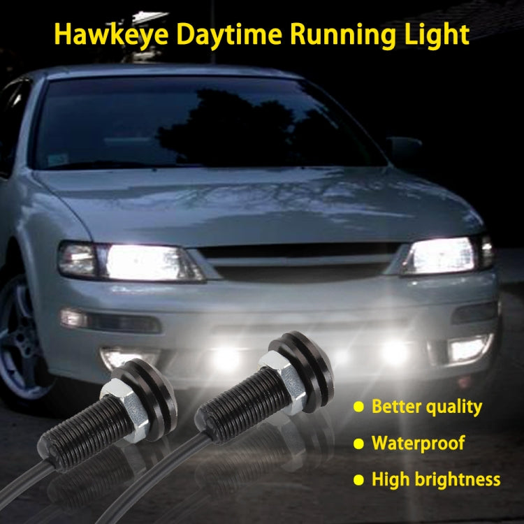 Luce LED Eagle Eye 23mm 6 LED SMD-5730 bianco per moto