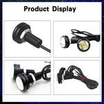 Luce LED Eagle Eye 23mm 6 LED SMD-5730 bianco per moto