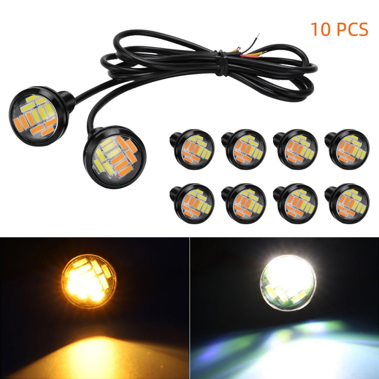 Luce LED Eagle Eye 23mm 12 LED SMD-4014 Bianco Moto