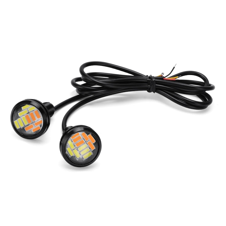 Luce LED Eagle Eye 23mm 12 LED SMD-4014 Bianco Moto
