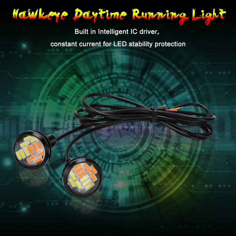 Luce LED Eagle Eye 23mm 12 LED SMD-4014 Bianco Moto