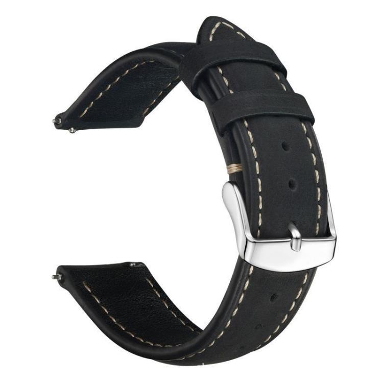 Cinturino per orologio xDfind Retro Crazy Horse Texture in pelle con motivo a cavallo incrociato, 24mm for Suunto 9 / 9 Baro / D5 / Core / 7, 14mm, 18mm