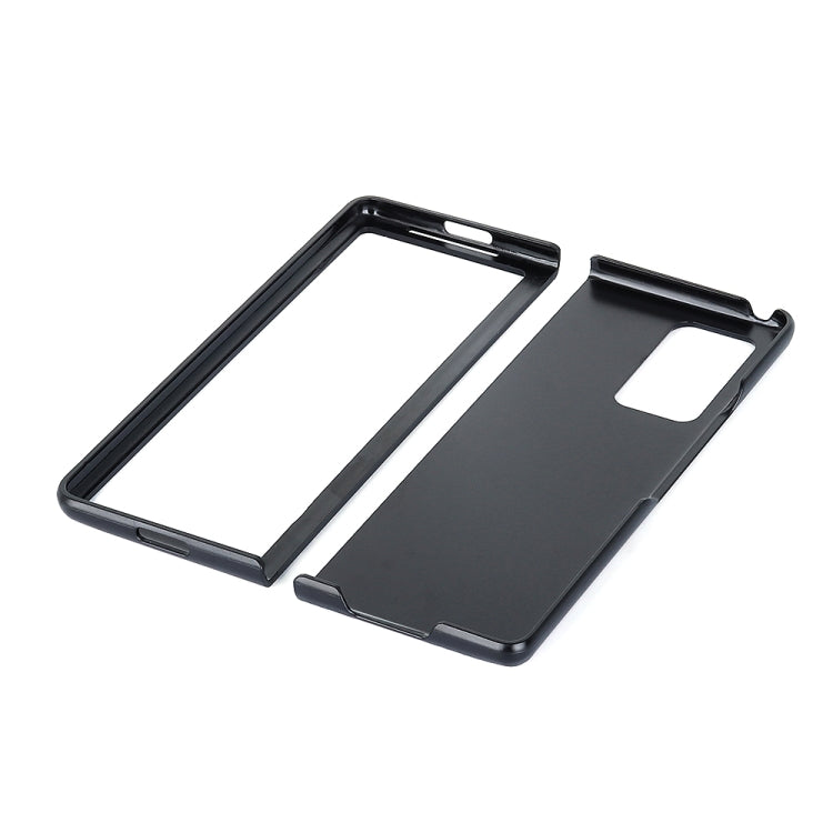 Custodia in pelle bovina bicolore per Galaxy Z Fold2