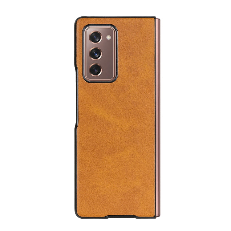 Custodia in pelle bovina bicolore per Galaxy Z Fold2