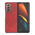 Custodia in pelle bovina bicolore per Galaxy Z Fold2