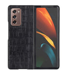 Custodia protettiva effetto coccodrillo per Samsung Galaxy Z Fold
