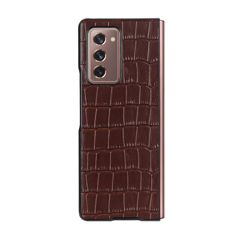 Custodia protettiva effetto coccodrillo per Samsung Galaxy Z Fold