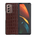 Custodia protettiva effetto coccodrillo per Samsung Galaxy Z Fold