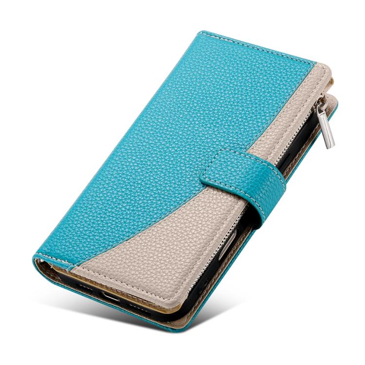 Portafoglio multi-carta con cerniera e cinturino corto, cuciture a vista, custodia per telefono in pelle con cinturino corto., For Samsung Galaxy S20 Ultra, For Samsung Galaxy S20, For Samsung Galaxy S20+