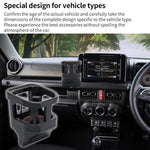Portabicchiere per Suzuki Jimny JB74/JB64 2018 con tappetini