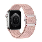 Cinturino per orologio in nylon intrecciato con fibbia meccanica a doppio anello., For Apple Watch 46mm / 49mm / 45mm / 44mm