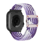 Cinturino per orologio in nylon intrecciato con fibbia meccanica a doppio anello., For Apple Watch 46mm / 49mm / 45mm / 44mm