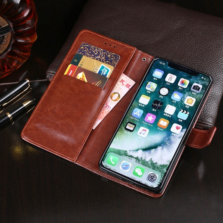 Custodia portafoglio in pelle orizzontale per iPhone XS