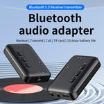 Adattatore audio Bluetooth 2 in 1 per auto con AUX 3,5 mm