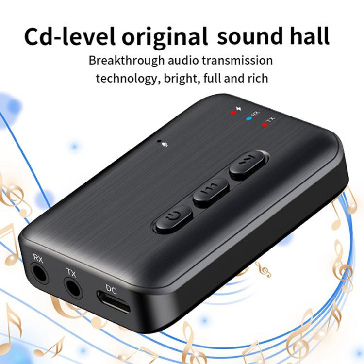 Adattatore audio Bluetooth 2 in 1 per auto con AUX 3,5 mm
