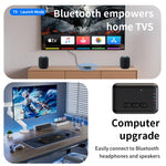 Adattatore audio Bluetooth 2 in 1 per auto con AUX 3,5 mm