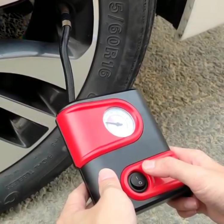 Mini pompa d'aria elettrica portatile per auto 12V 100W