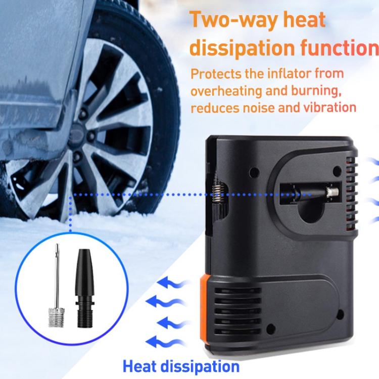 Mini pompa d'aria elettrica portatile per auto 12V 100W