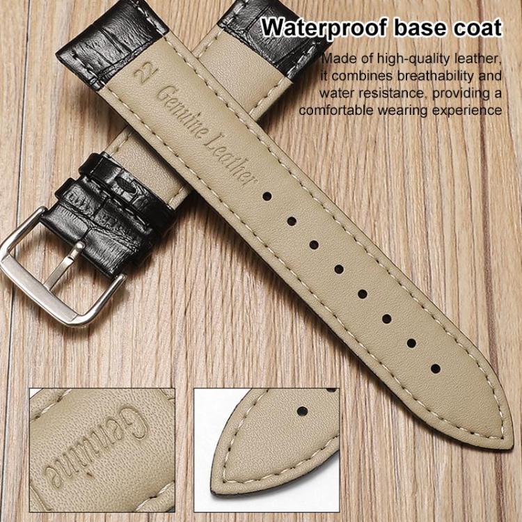 Cinturino per orologio in pelle con fibbia ad ardiglione e texture di bambù xDfind, For Samsung Galaxy Watch Ultra / Ultra 2025 22mm, For Samsung Galaxy Watch8 / Wacth8 Classic 22mm, For Samsung Galaxy Watch7 / FE / 6 / 5 / 4 20mm                      ...