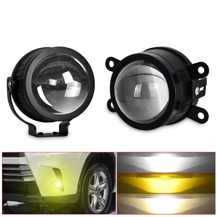 Faro fendinebbia T10 doppia lente 55W 3 pollici