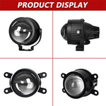 Faro fendinebbia T10 doppia lente 55W 3 pollici