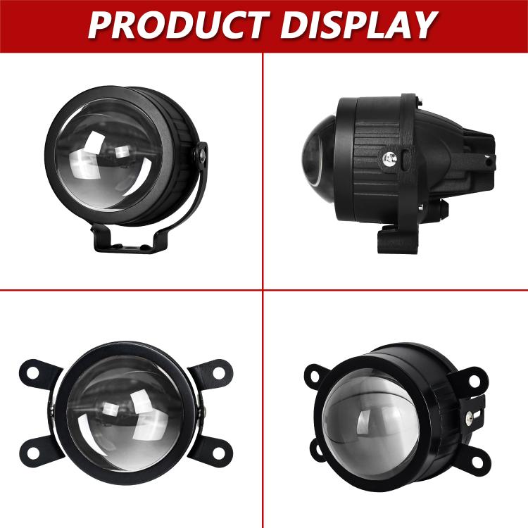 Faro fendinebbia T10 doppia lente 55W 3 pollici