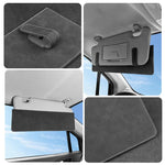 Clip estensione per aletta parasole auto 38x12 cm