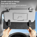 Clip estensione per aletta parasole auto 38x12 cm