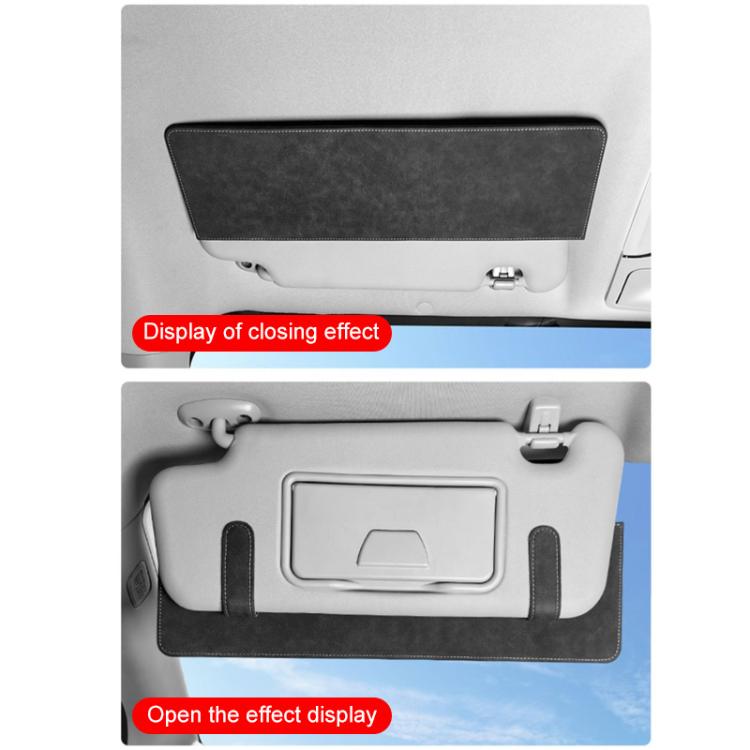 Clip estensione per aletta parasole auto 38x12 cm