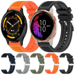 Cinturino per orologio xDfind ibrido in nylon intrecciato e silicone, 22mm For Garmin Forerunner 570 47mm/935/945, 20mm For Garmin Forerunner 570 42mm/245/645, 20mm For Garmin?Vivomove?Sport/Vivoactive5/3, 22mm For Garmin Venu 3 / Vivoactive 4