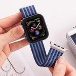 Cinturino per orologio in nylon con fibbia magnetica Mecha Armor, For Apple Watch 46mm / 49mm / 45mm / 44mm, For Apple Watch 42mm / 41mm / 40mm / 38mm