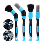 Set 3 spazzole per pulizia auto con setole morbide