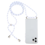 Custodia TPU trasparente per iPhone 12 mini con cordino