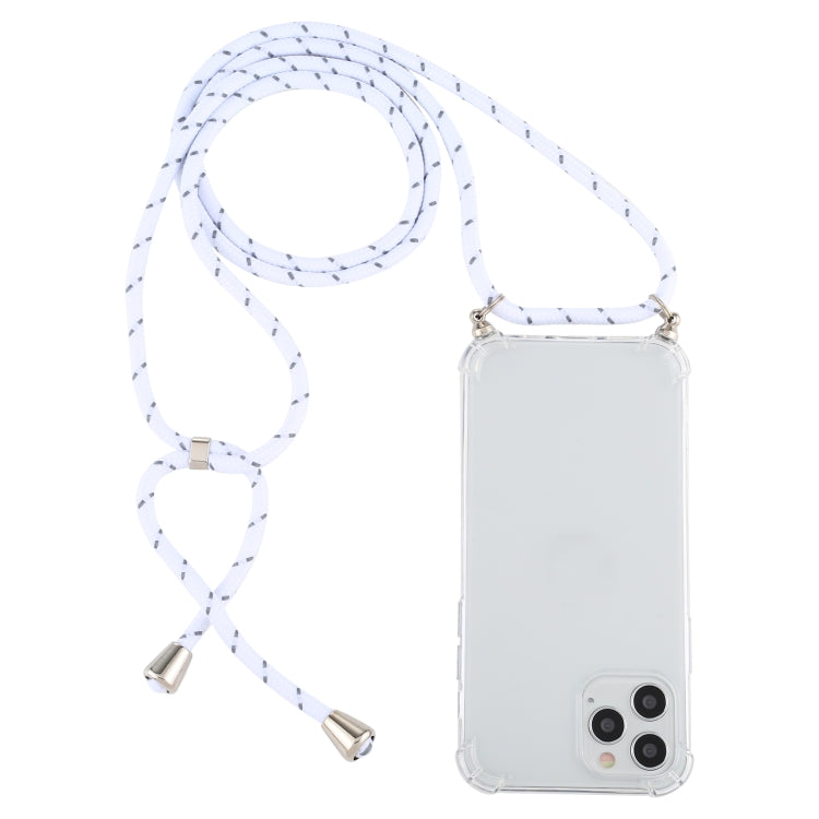 Custodia TPU trasparente per iPhone 12 mini con cordino