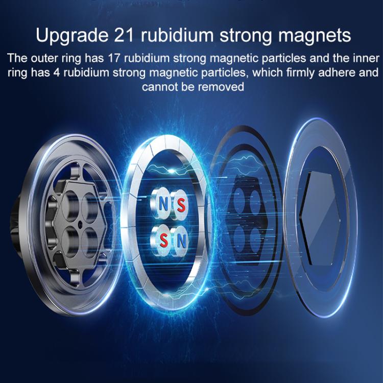 Adattatore magnetico universale a sfera MagSafe 17 mm