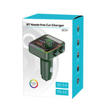 Autoradio BC91 con Bluetooth, vivavoce e ricarica rapida PD36W