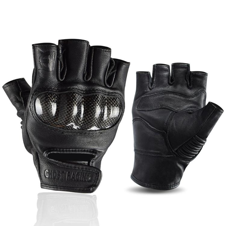 Guanti moto estivi traspiranti mezze dita GHOST RACING