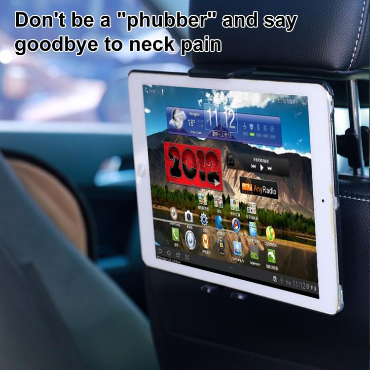 Supporto auto per telefono e tablet da poggiatesta 13,5-24 cm