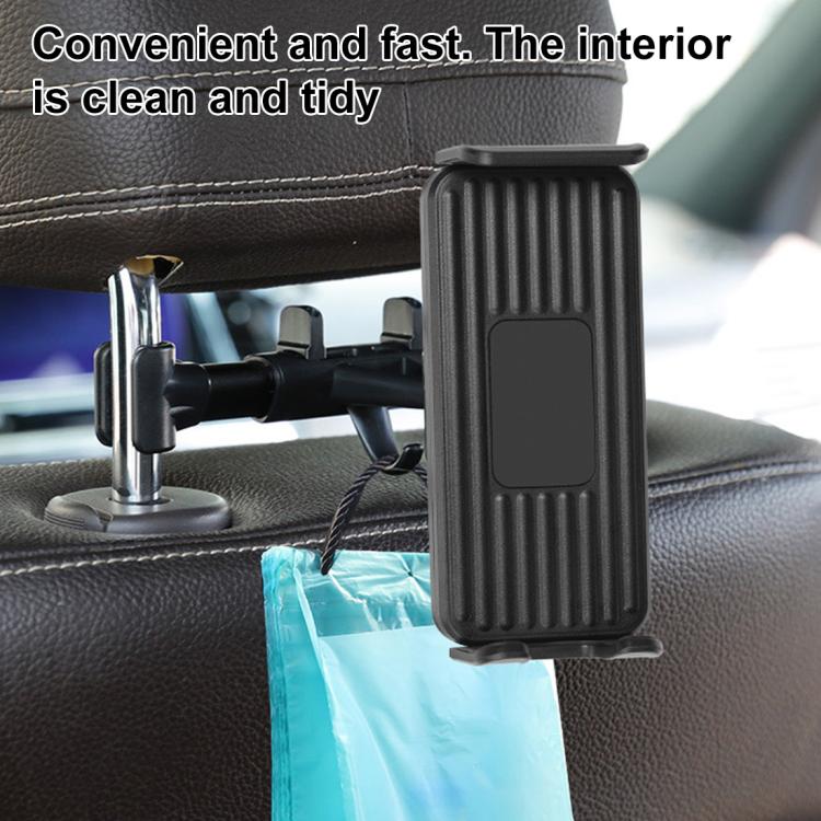 Supporto auto per telefono e tablet da poggiatesta 13,5-24 cm